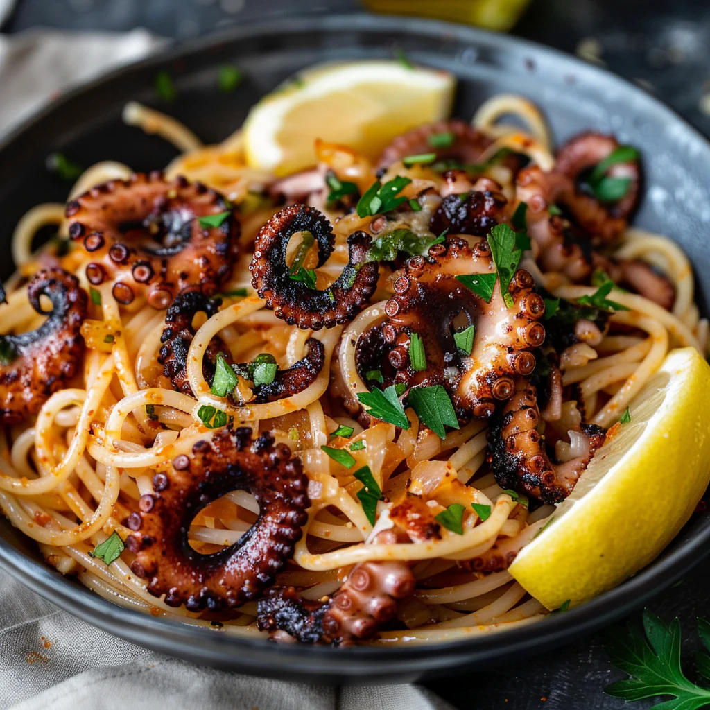 Octopus Spaghetti